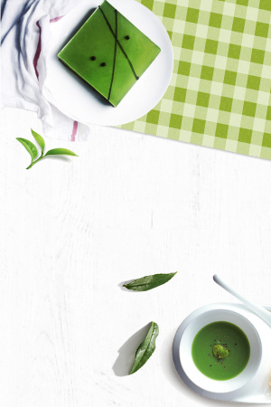 抹茶甜点清新下午茶