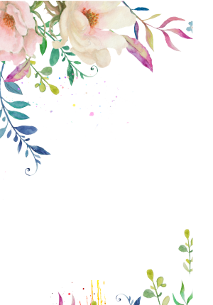 手绘花边框