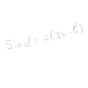 粉笔画数学公式
