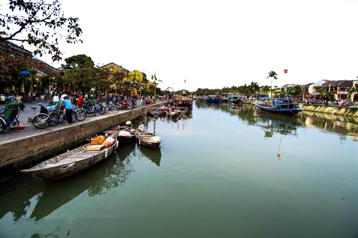 越南会安古城风光