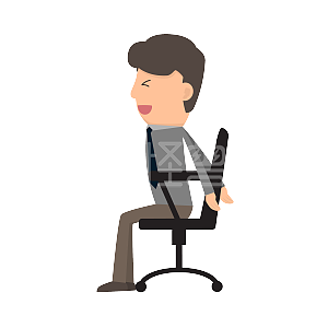 黑白矢量长跑各种姿势