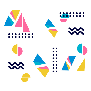 创意设计图案孟菲斯