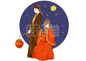 古代灯笼素材图片-古代灯笼高清png元素免费下