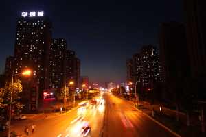 夜色下的城市
