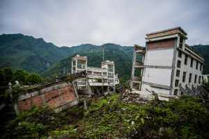 四川汶川地震遗址熊猫大道