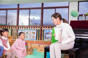 幼儿园上课