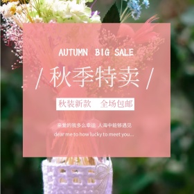 女装品牌梦幻创意淘宝主图