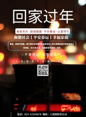 回家过年