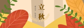 电商淘宝秋季秋天秋收粮食食品促销海报banner立秋海报模板设计