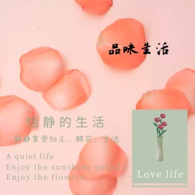 灰绿色摄影赏花旅行情感公众号正方形配图