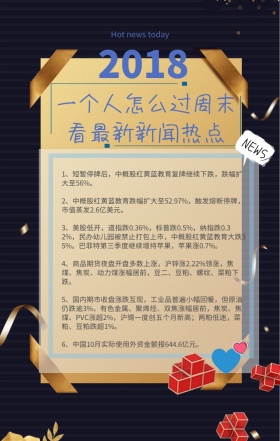 头条新闻字母粉色清新手机新闻海报