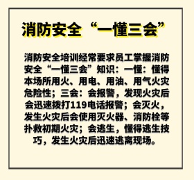 消防安全科普小报