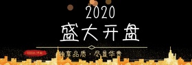 房地产大气金色banner