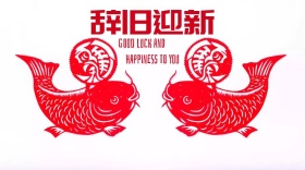 新年简约辞旧迎新公众号封面模版