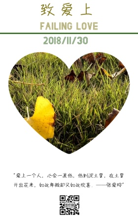 致爱上张爱玲经典语录日签