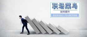 职场菜鸟 如何提升 锁定职场达人专业教学视频 互联网观察风公众号封面