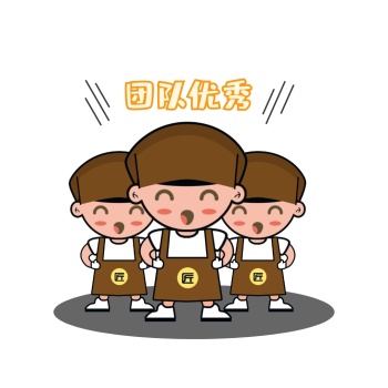 团队优秀卡通简约系列表情包