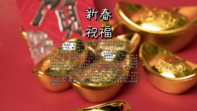 新春大吉红色喜庆卡通手抄报