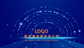极简商务科技感圆球高档名片/会员卡