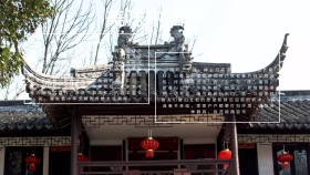 新春美味中国年蓝色白色简约手抄报