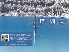 蓝色简约素描培训班公众号配图