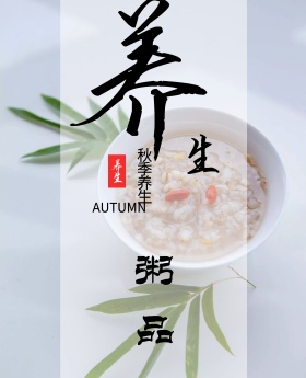 养生粥品海报