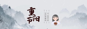 中药保健品重阳节淘宝促销简约海报