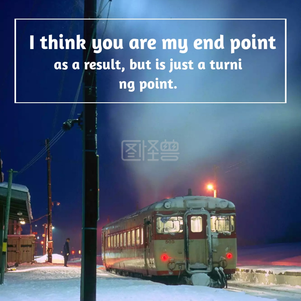 终点简约创意公众号正方形配图