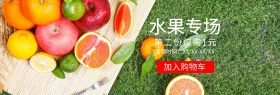 水果生鲜葡萄促销海报