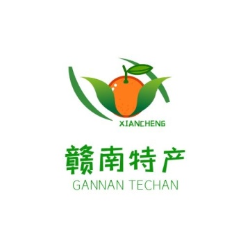 logo设计赣南特产橙子简约标志