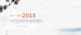 店铺活动简约店铺促销海报banner