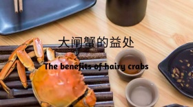 新鲜水产蟹肉鲜嫩大闸蟹公众号封面模版