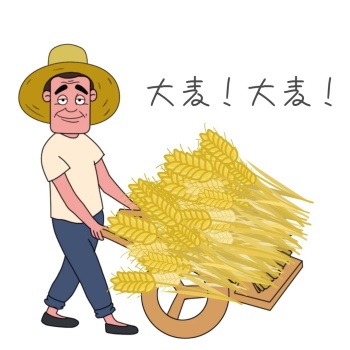 表情包大麦卡通人物大麦卡通搞笑