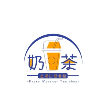 logo奶茶店