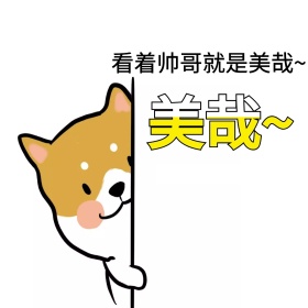 看帅哥就是美哉表情包