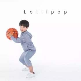 多彩棒棒糖粉色手机微博封面模版