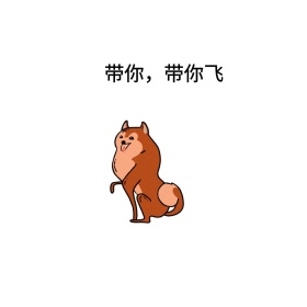 带你雄起，带你飞表情包