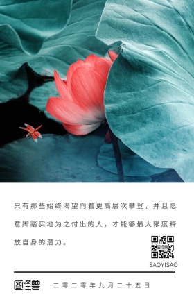 企业文化励志日签