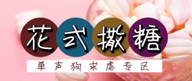 简约大气情人节虐狗专区公众号封面