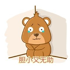 胆小又无助小熊世界杯表情包