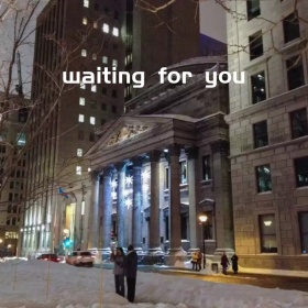 等你回来阶梯手机微博封面模板