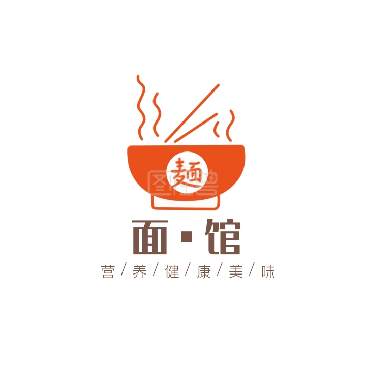 进行在线ps图片编辑,             本图片属于餐饮美食,logo设计主题