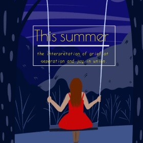 悲欢离合街道文艺简约公众号正方形配图