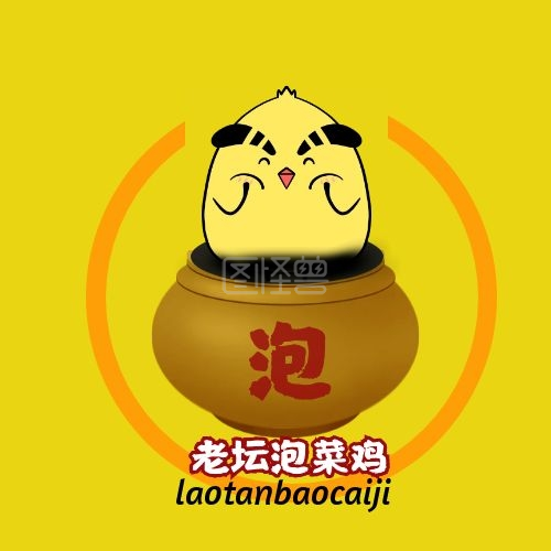 老坛泡菜鸡logo