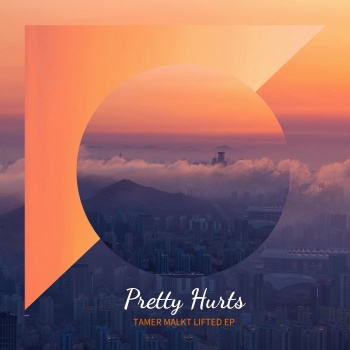 创意个性简约大气橙色欧美cd封面