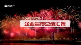 企业宣传总结汇报