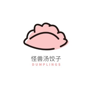 美食餐饮汤饺子logo