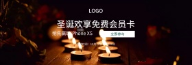 圣诞优惠促销官网banner