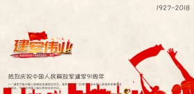 八一建军节建军来历91周年部队慰问活动