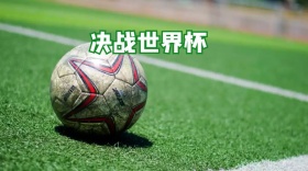 2018时尚简约世界杯足球赛公众号封面
